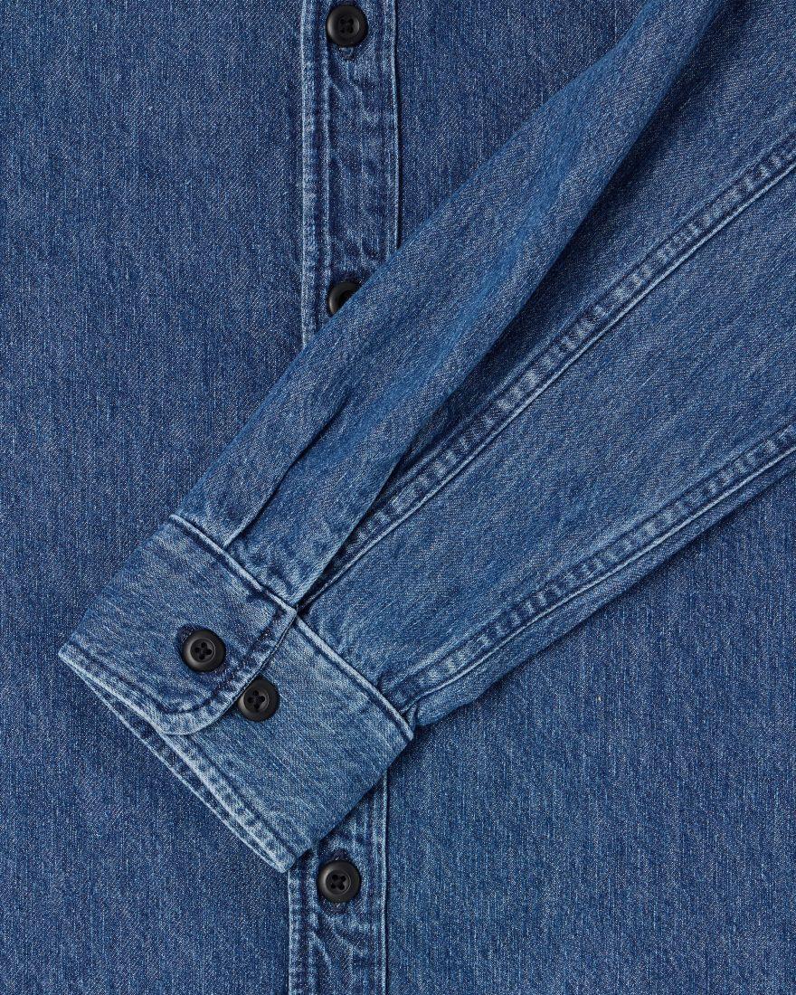 EDWIN Sebastian Shirt LS Mid Stone Wash