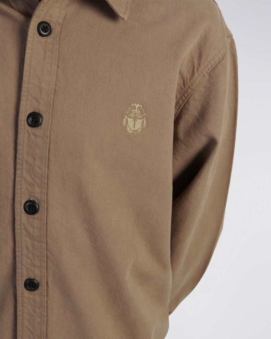 EDWIN Sebastian Shirt LS Shitake