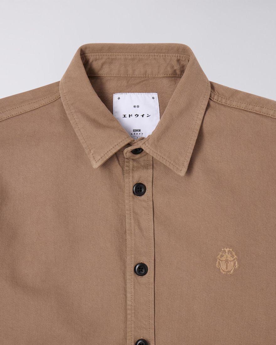 EDWIN Sebastian Shirt LS Shitake