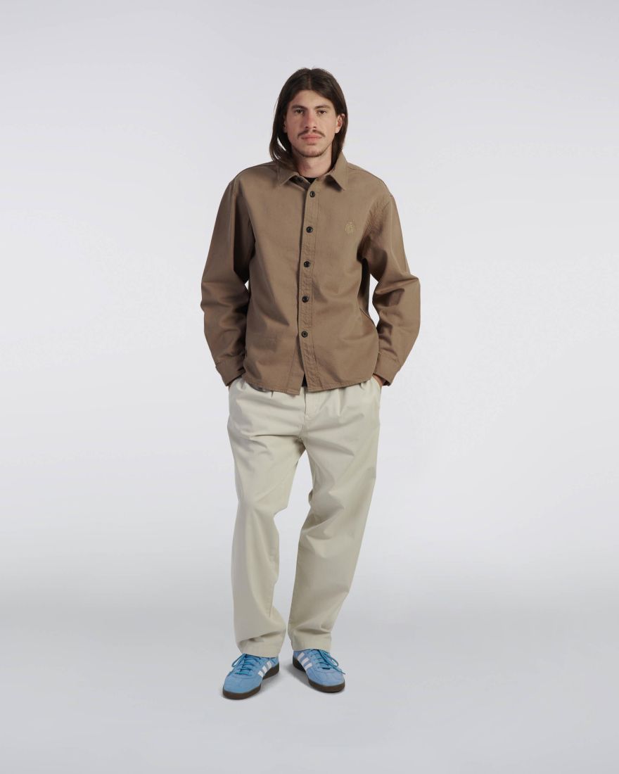 EDWIN Sebastian Shirt LS Shitake