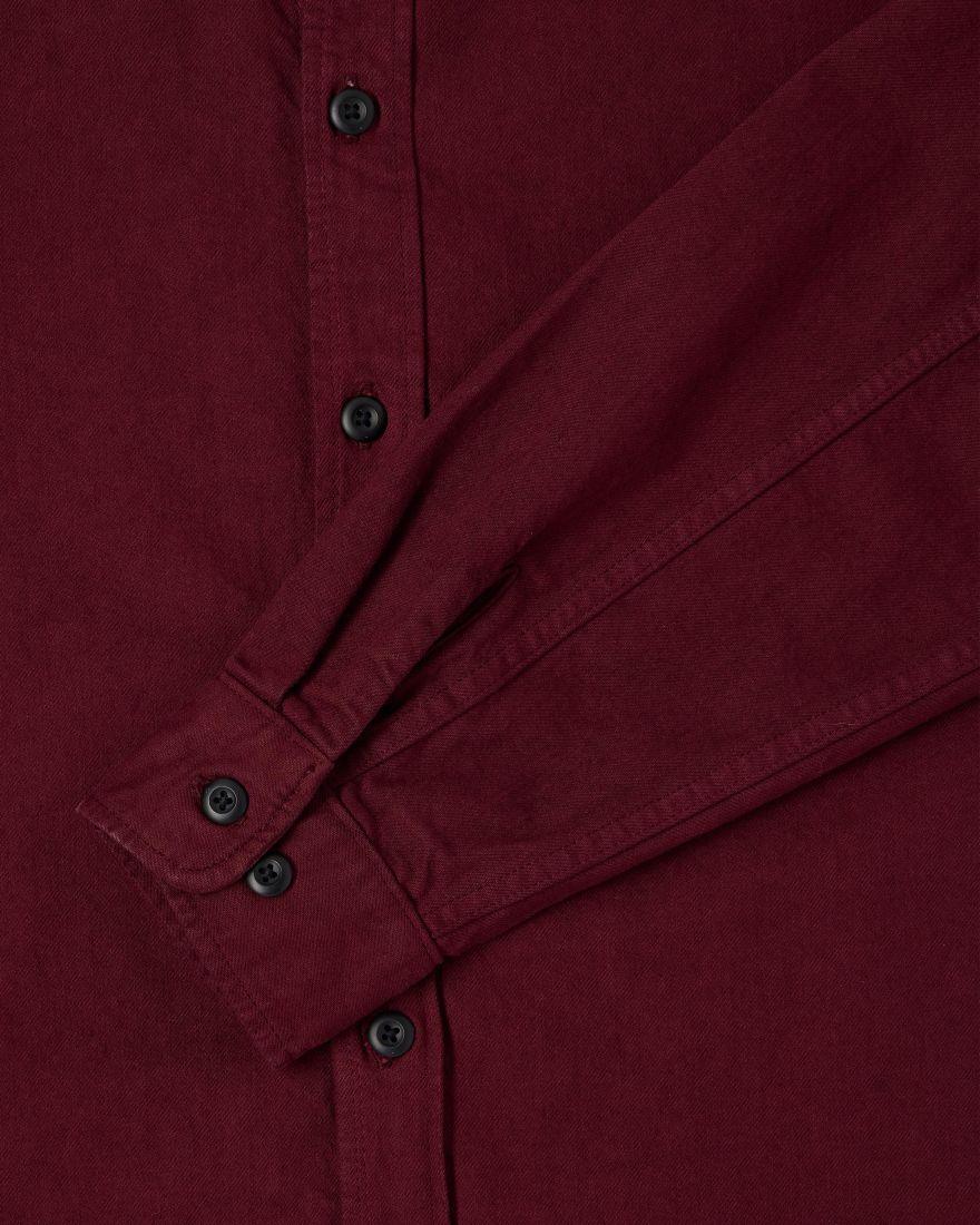 EDWIN Sebastian Shirt LS Windsor Wine