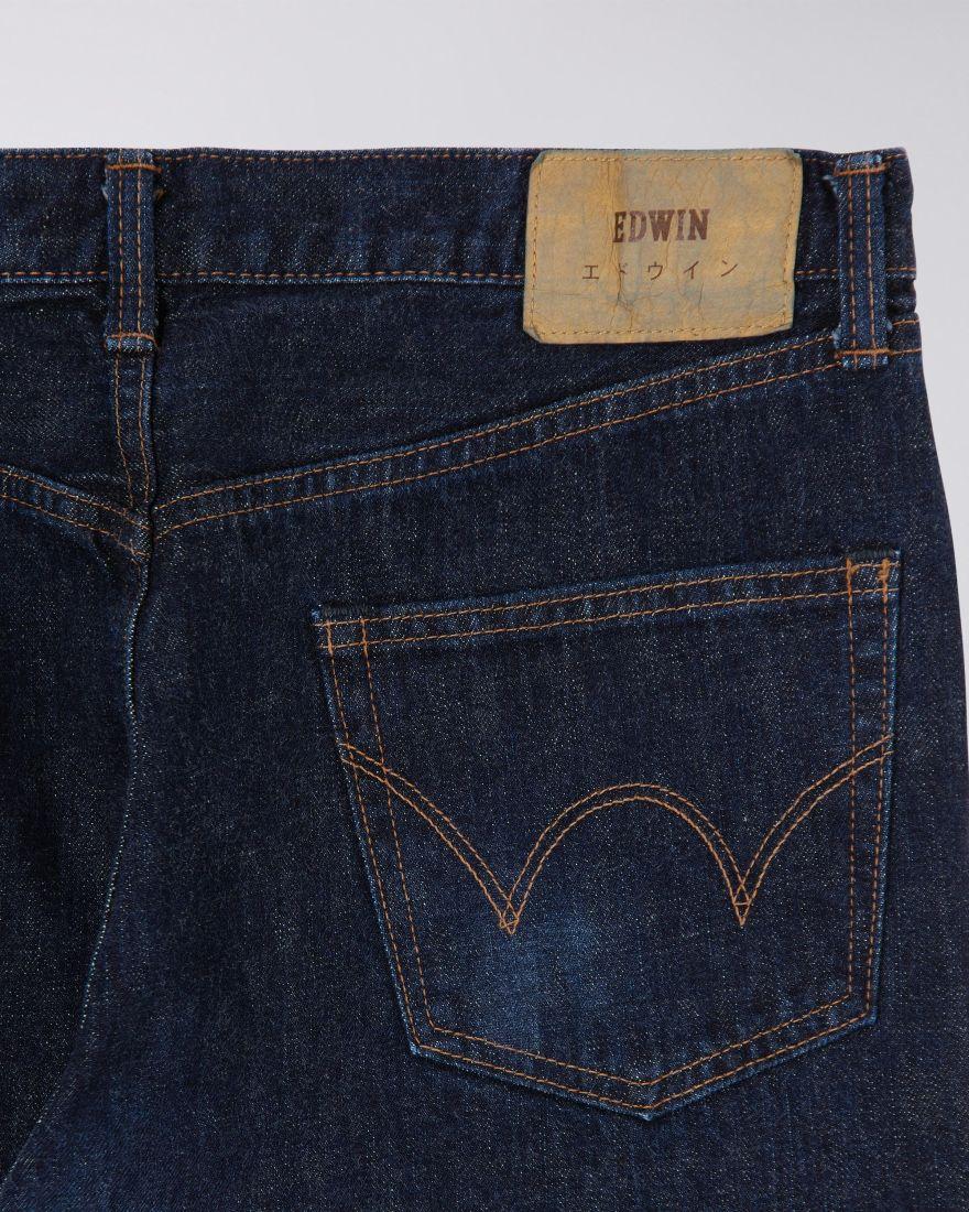 EDWIN Slim Tapered Jeans Dark Used