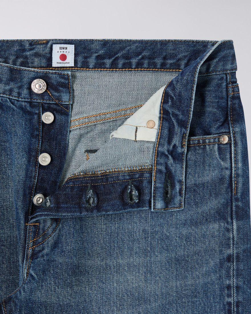 EDWIN Slim Tapered Jeans Dark Used