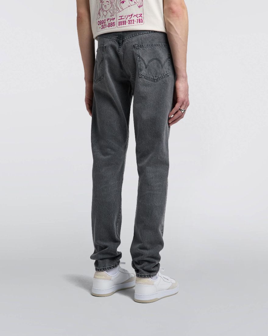 EDWIN Slim Tapered Jeans Grey Used