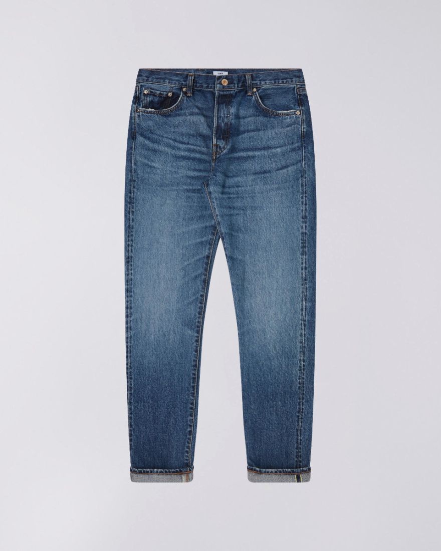 EDWIN Slim Tapered Jeans Mid Dark Wash