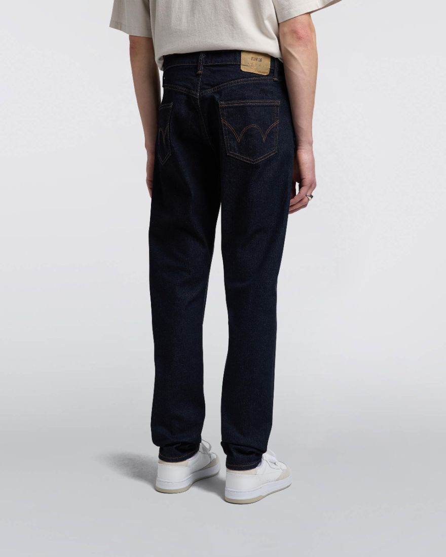EDWIN Slim Tapered Jeans Rinsed