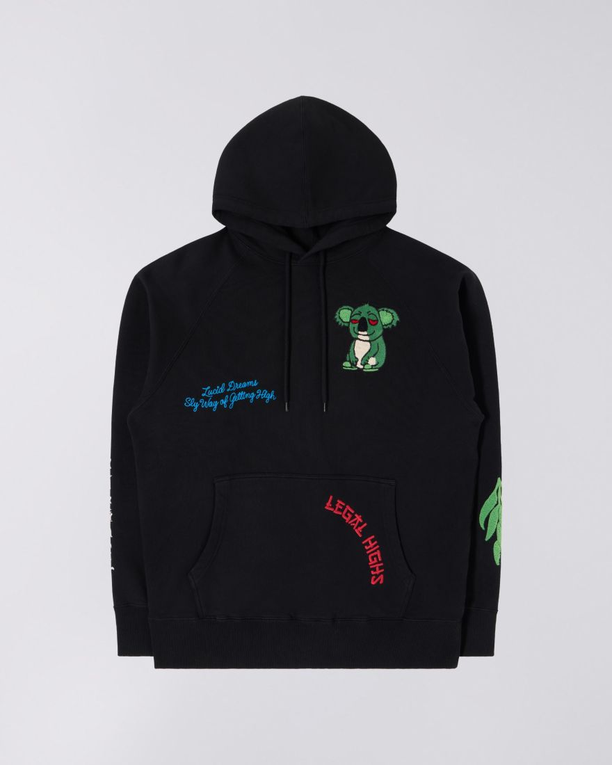 EDWIN Sly Way Hoodie Sweat garment washed