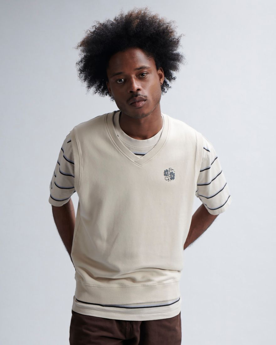 EDWIN Solo Vest Garment Washed