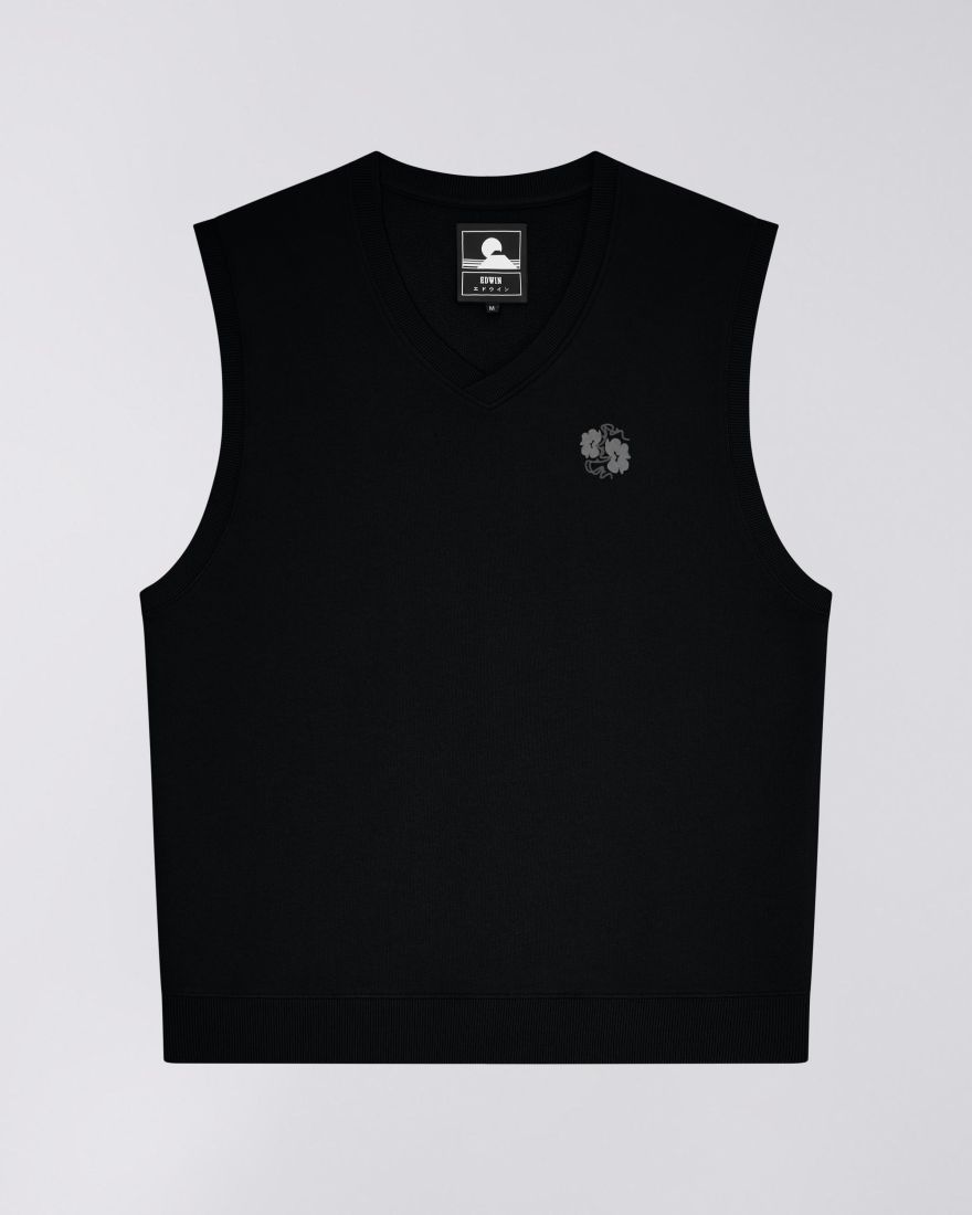 EDWIN Solo Vest garment washed