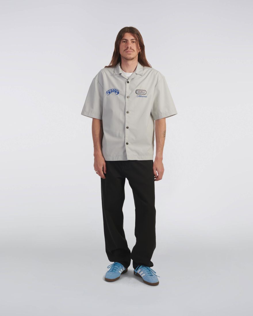 EDWIN Staff Uniform Shirt SS Garment Washed