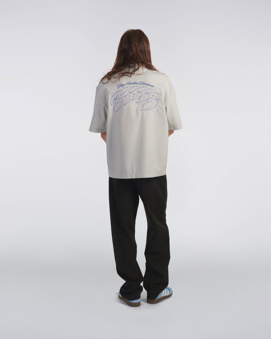 EDWIN Staff Uniform Shirt SS Garment Washed