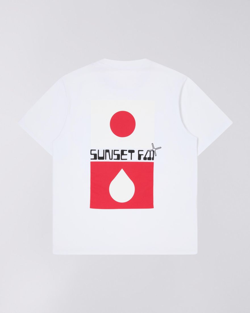 EDWIN Sunset FM T-Shirt Garment Washed