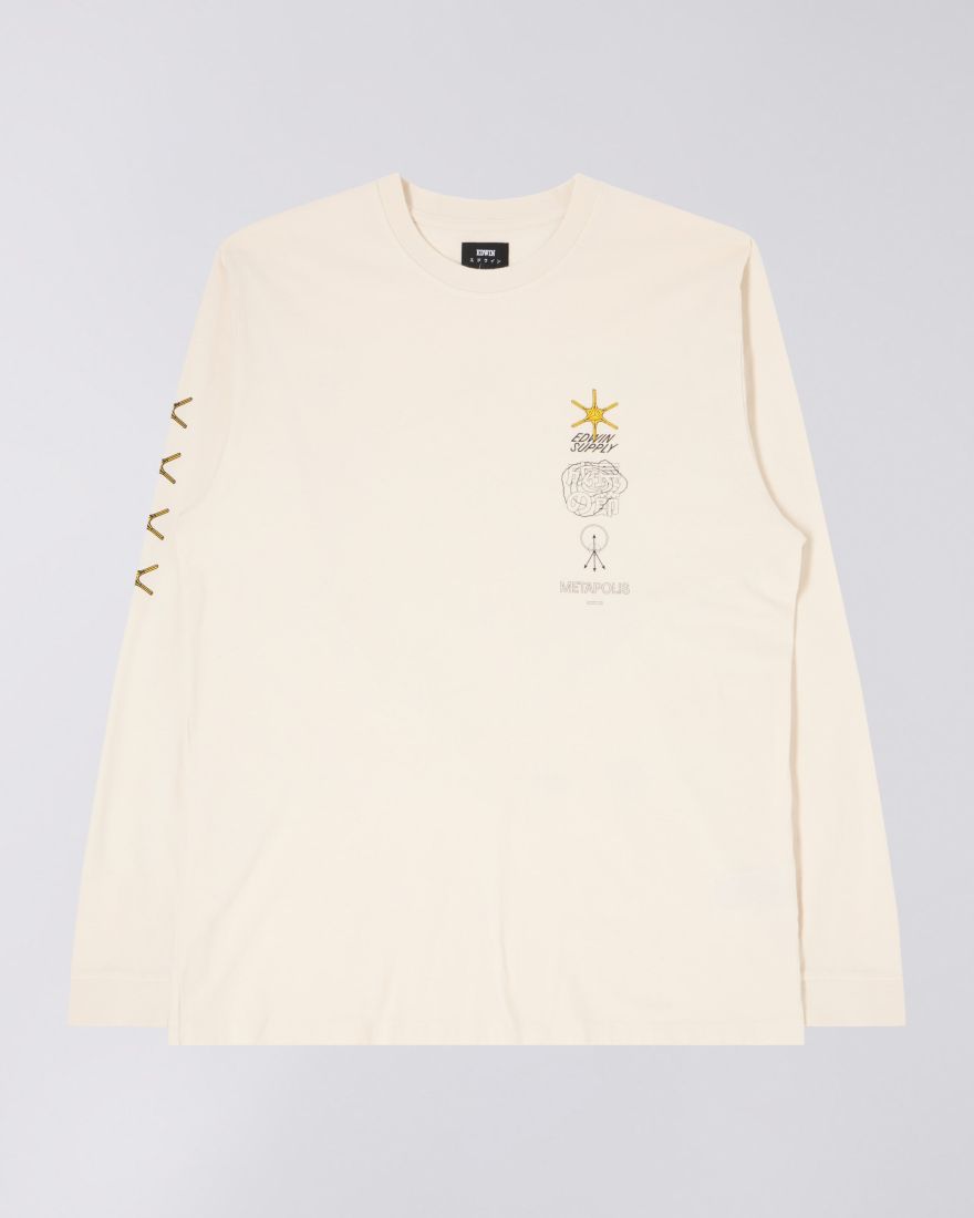 EDWIN Takara Beautilion T-Shirt LS garment washed