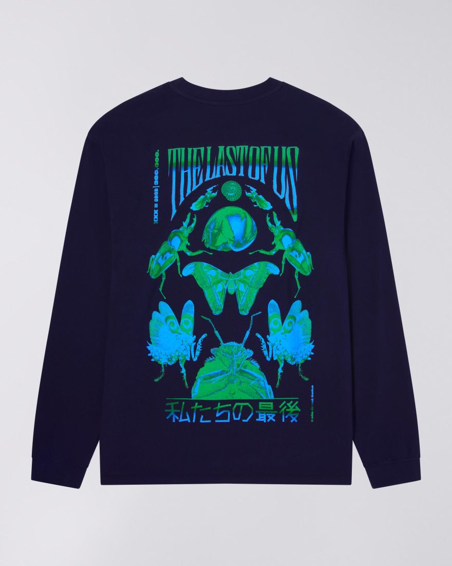 EDWIN The Last Of Us II T-Shirt LS Garment Washed