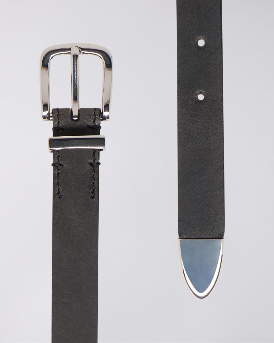 EDWIN Thin Core Belt Black