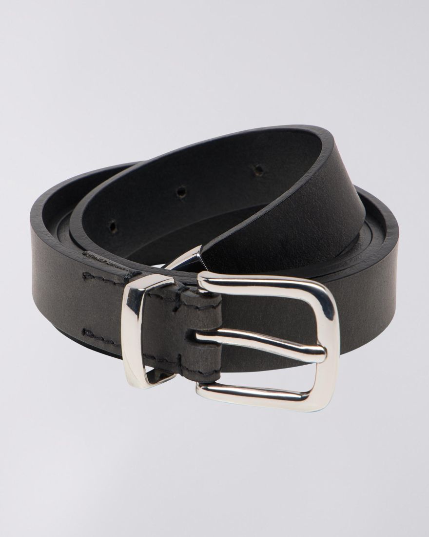 EDWIN Thin Core Belt Black