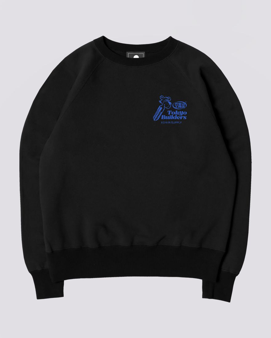 EDWIN Tokyo Builders Sweat garment washed