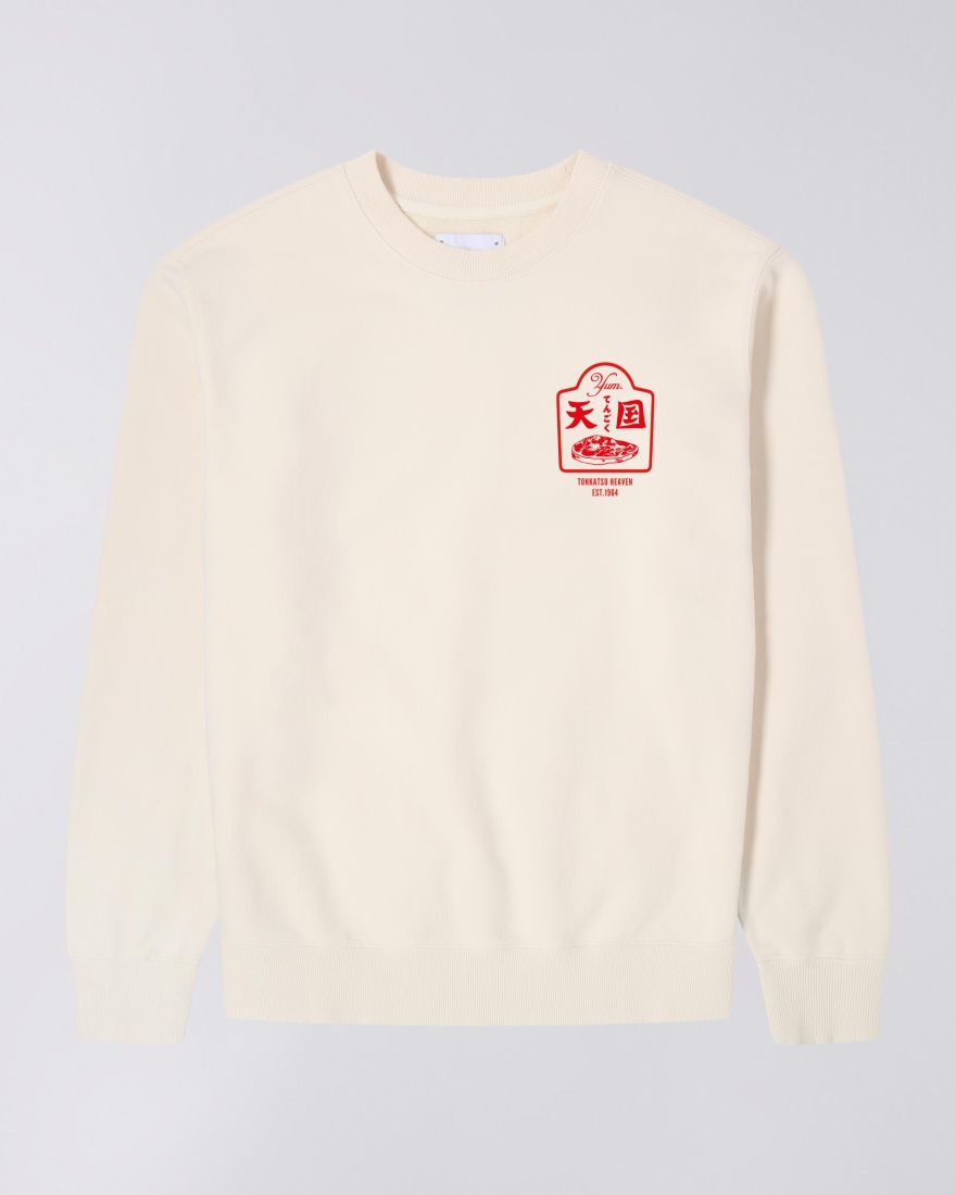 EDWIN Tonkatsu Sweat Whisper White