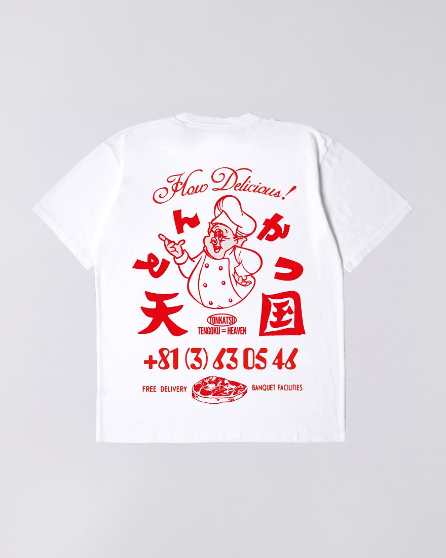 EDWIN Tonkatsu T-Shirt White