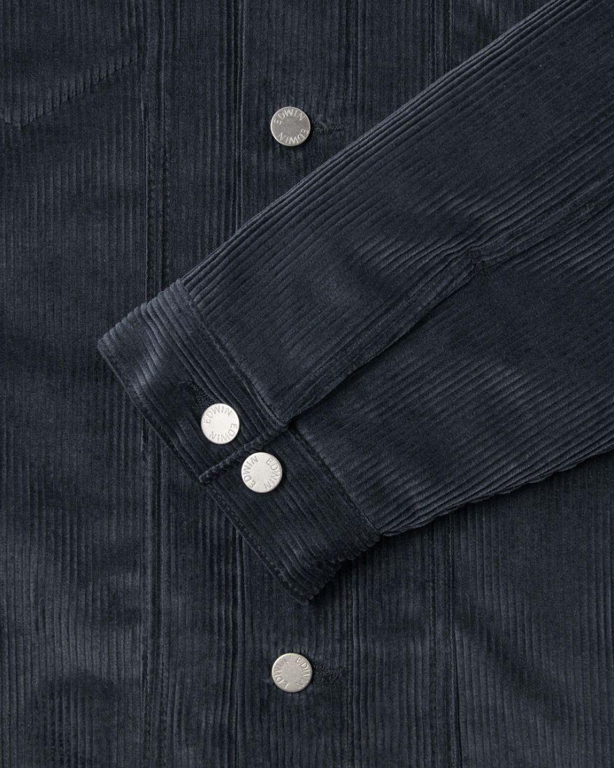 EDWIN Trucker Jacket Lined Ebony