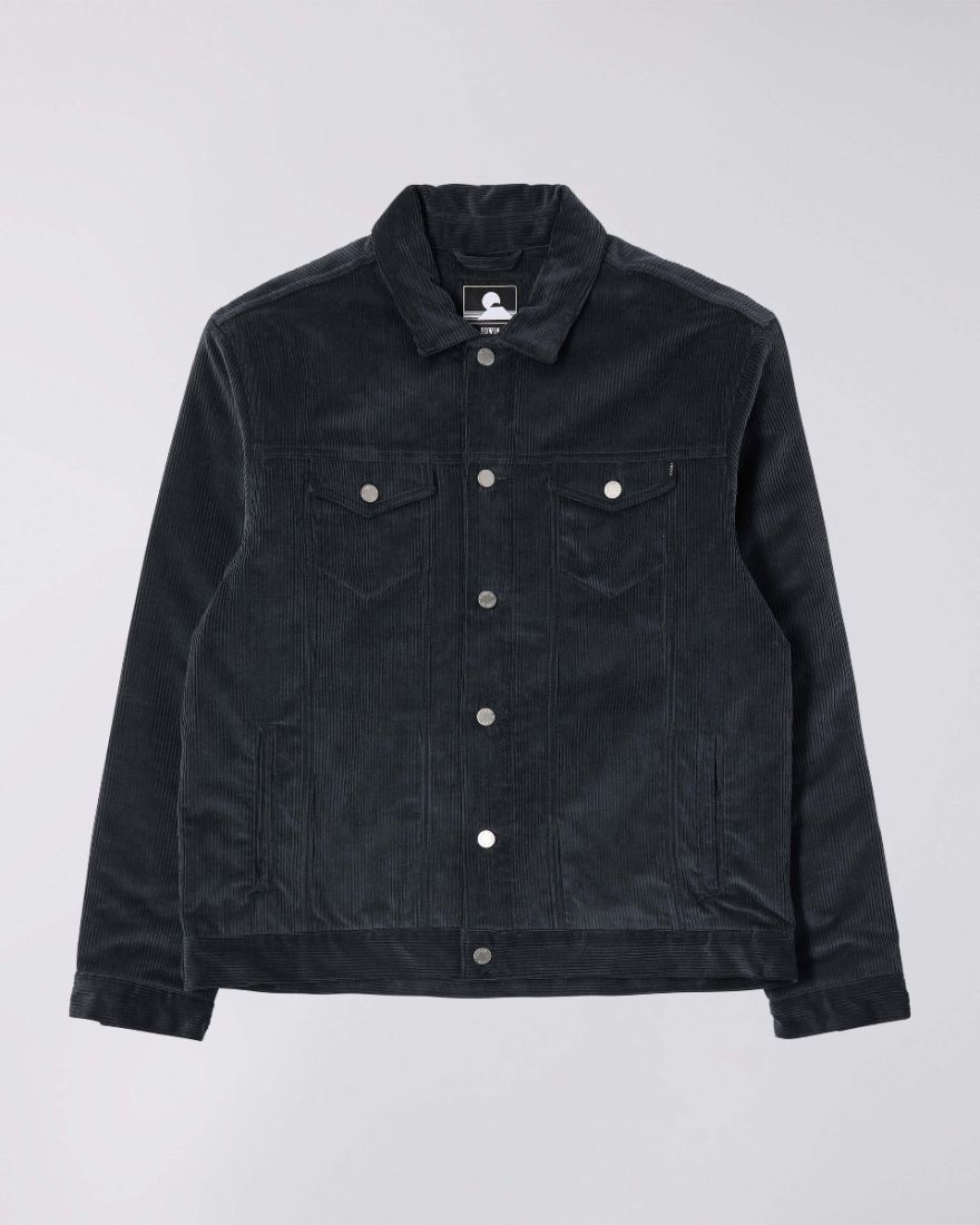 EDWIN Trucker Jacket Lined Ebony