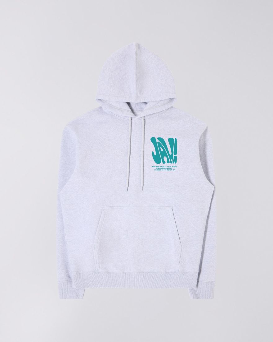 EDWIN United We Stand Hoodie Sweat Grey Marl