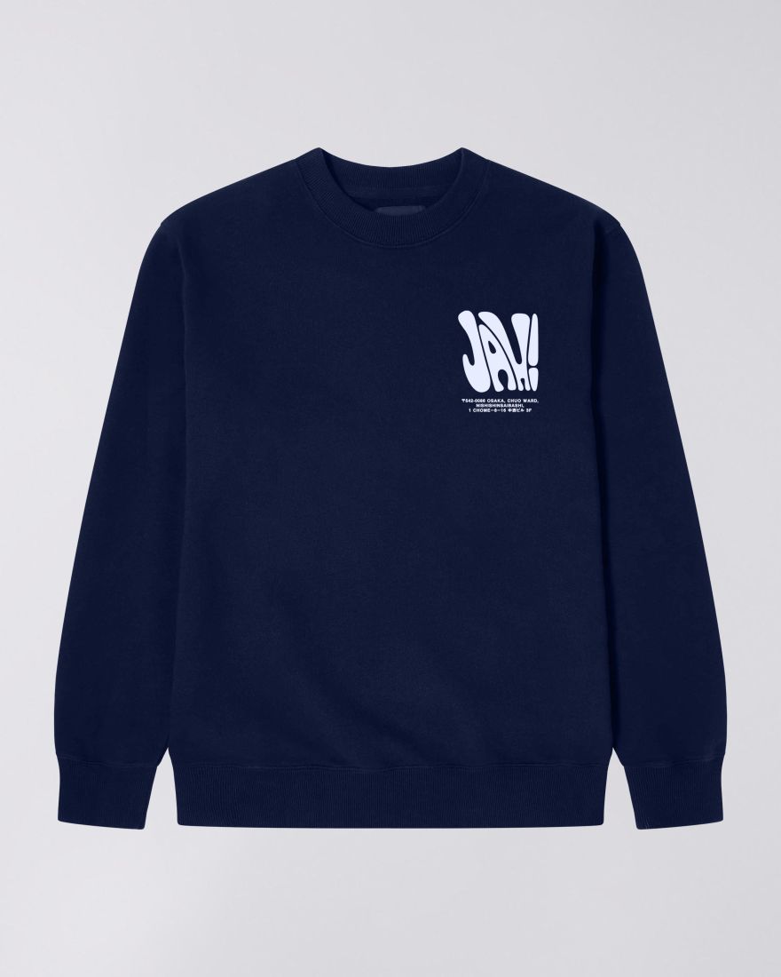 EDWIN United We Stand Sweat Maritime Blue