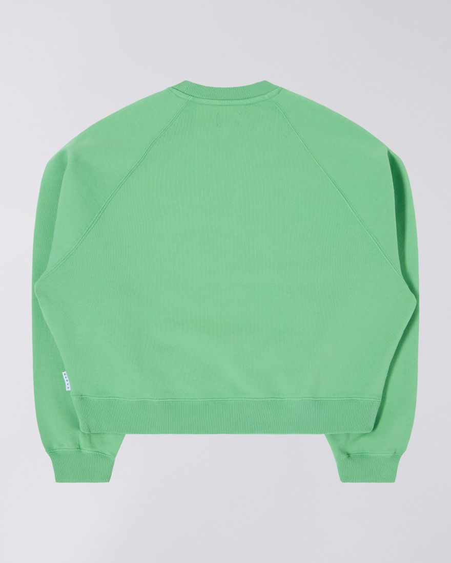 EDWIN W' Core Sweat Absinthe Green