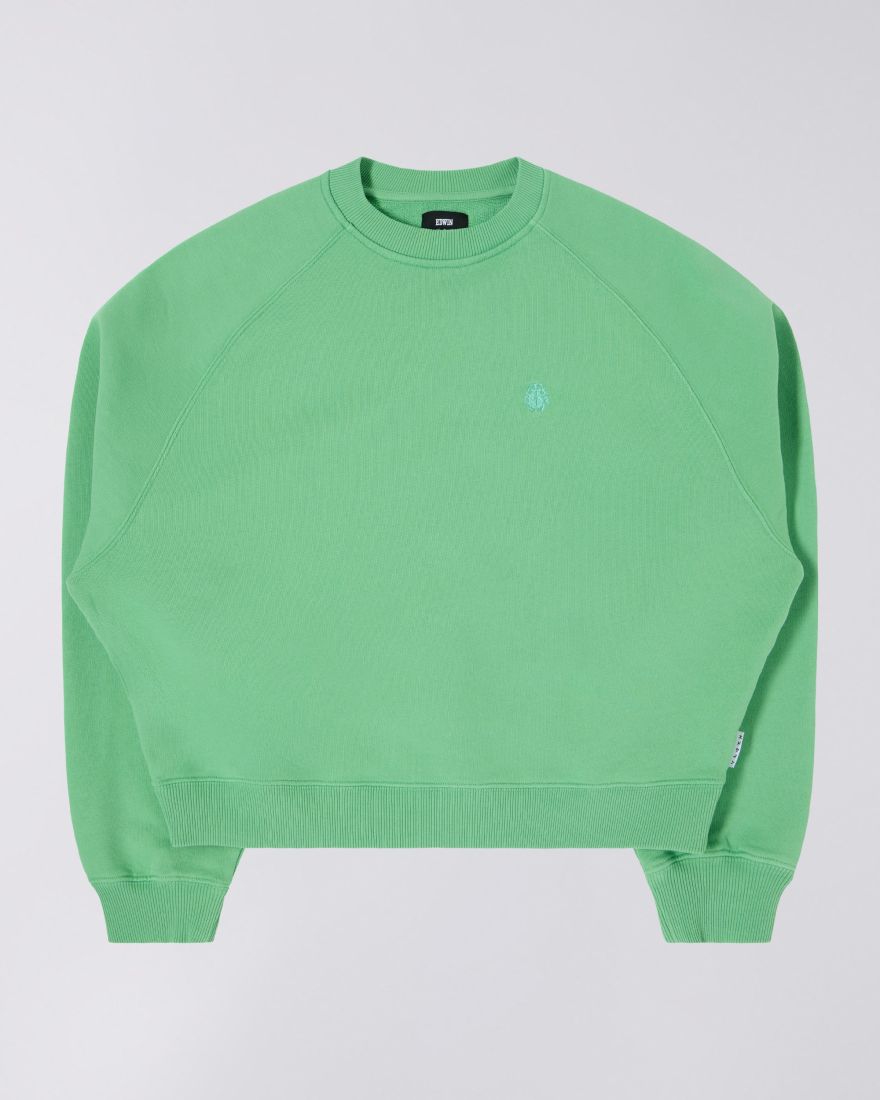 EDWIN W' Core Sweat Absinthe Green