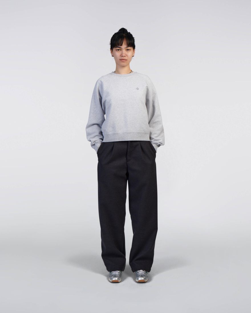 EDWIN W' Core Sweat Grey Marl