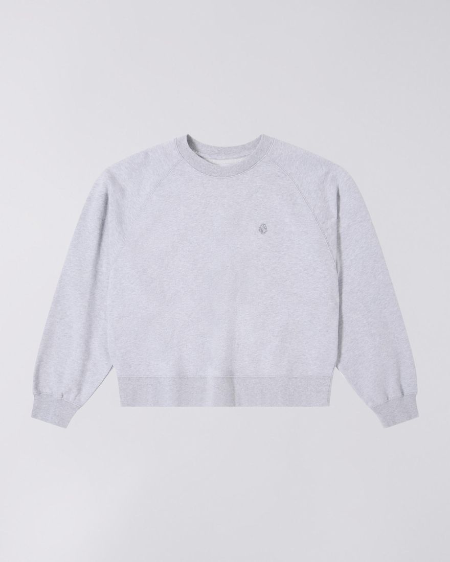 EDWIN W' Core Sweat Grey Marl