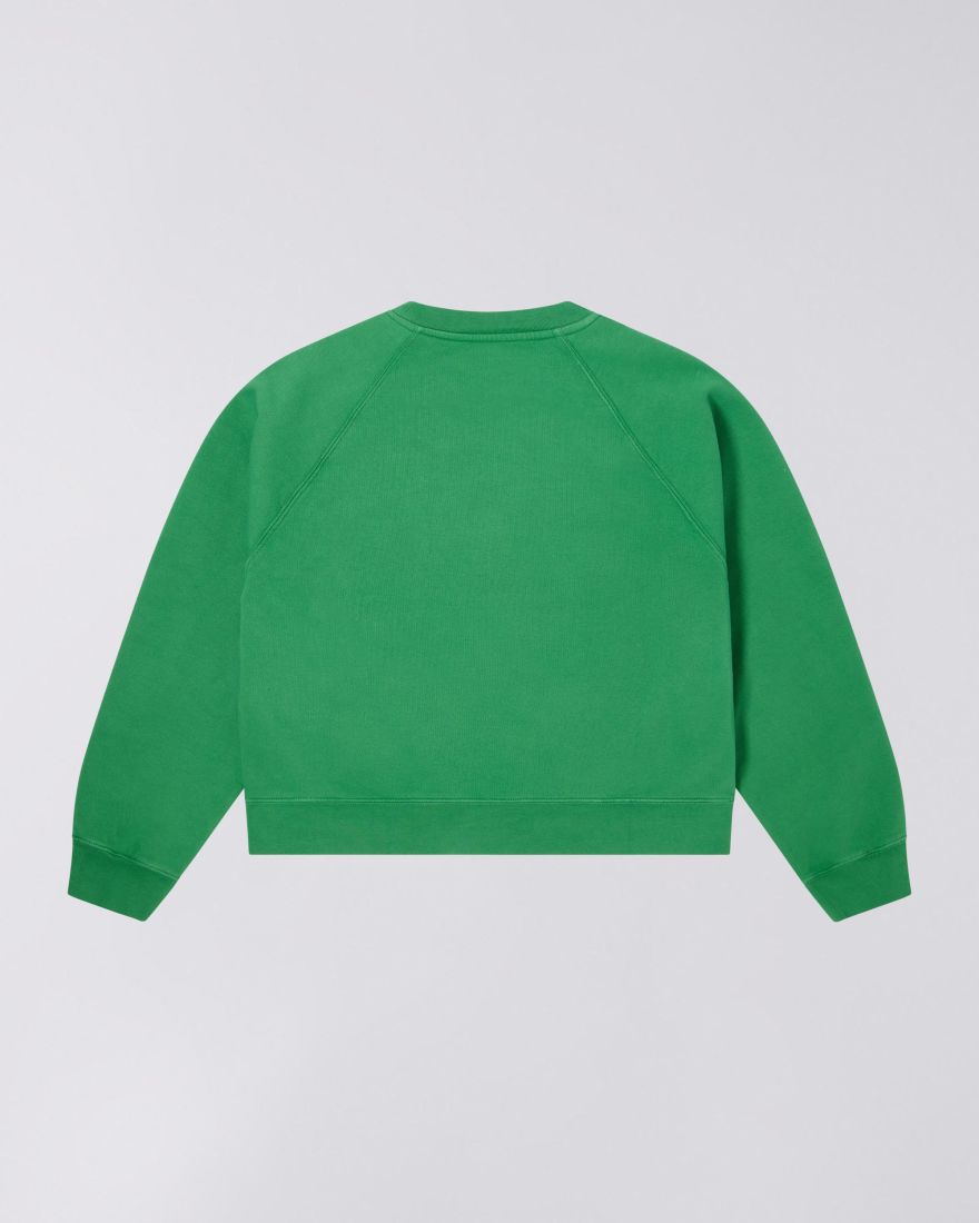 EDWIN W' Core Sweat Mint Green