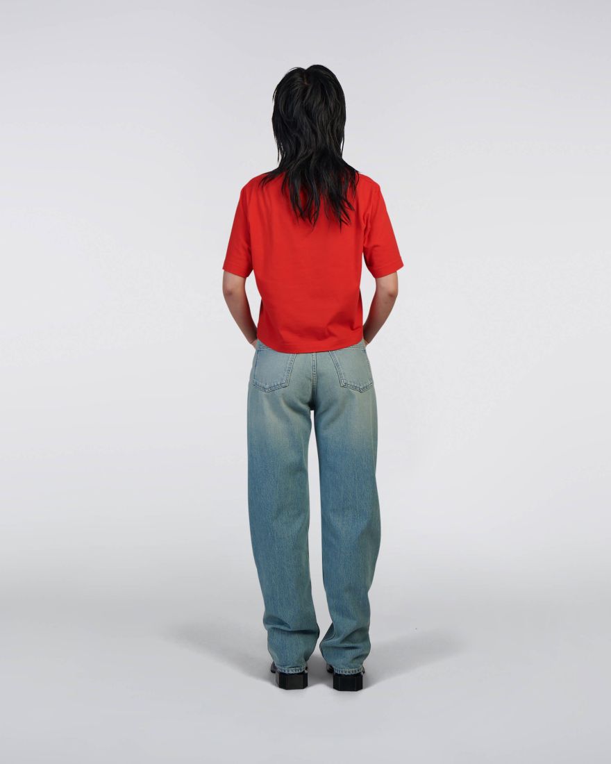 EDWIN W' Core T-Shirt Fiery Red