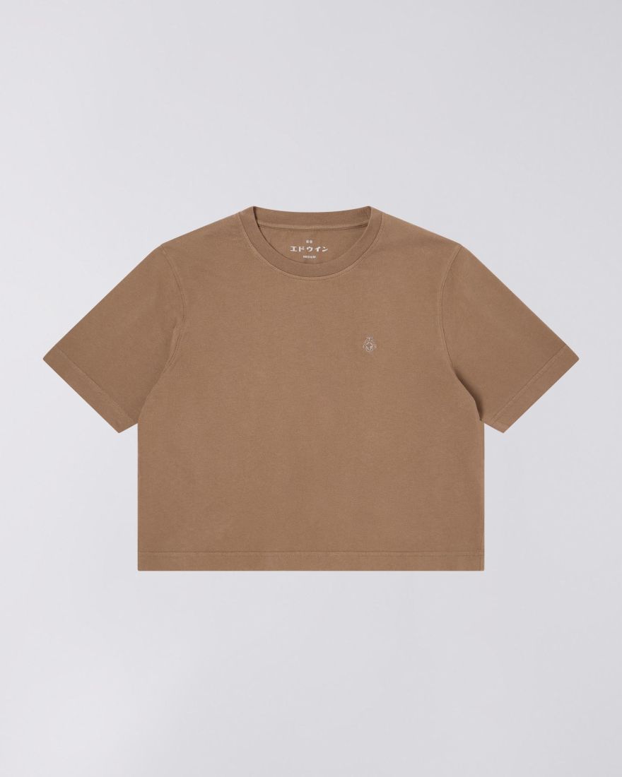 EDWIN W' Core T-Shirt Shitake
