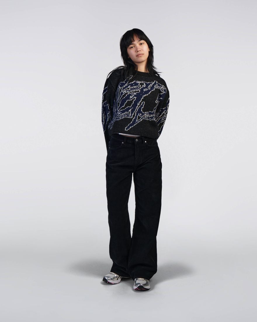 EDWIN W' Gill Sweater Black