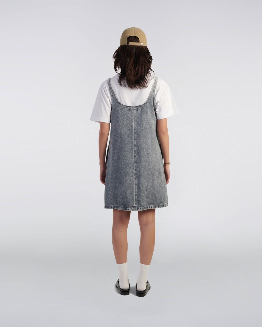 EDWIN W' Ivy Dress Light Wash