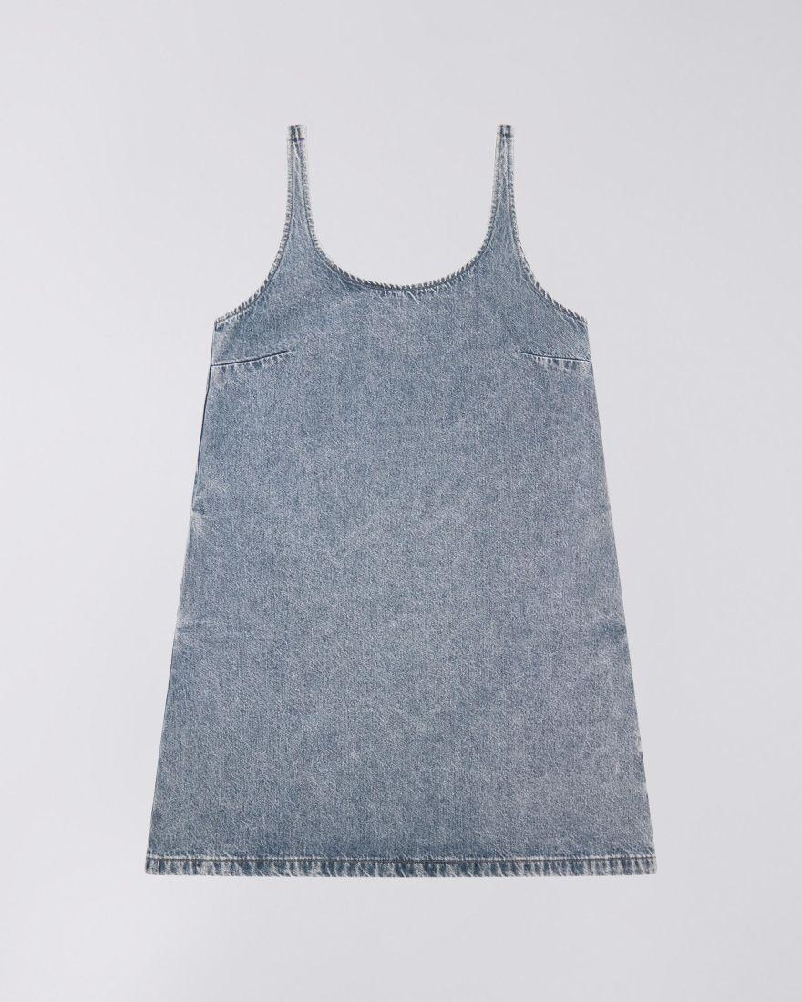 EDWIN W' Ivy Dress Light Wash