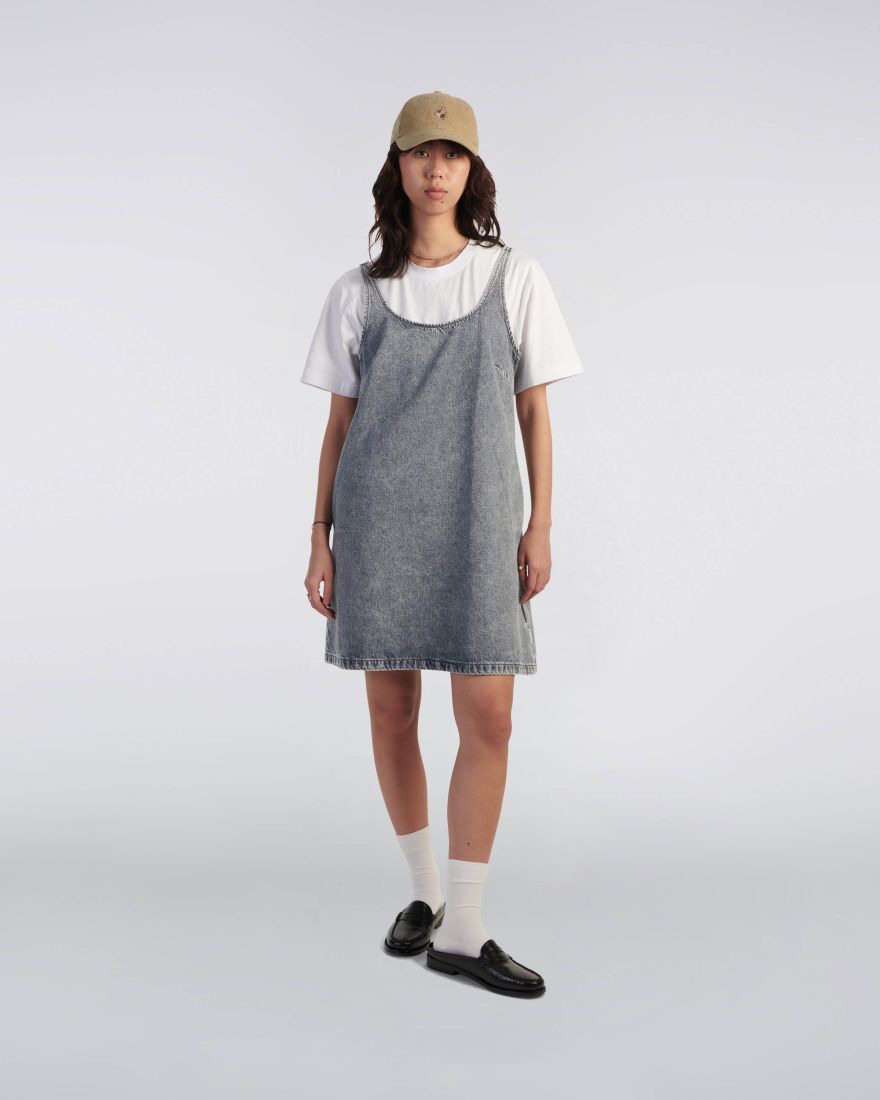 EDWIN W' Ivy Dress Light wash