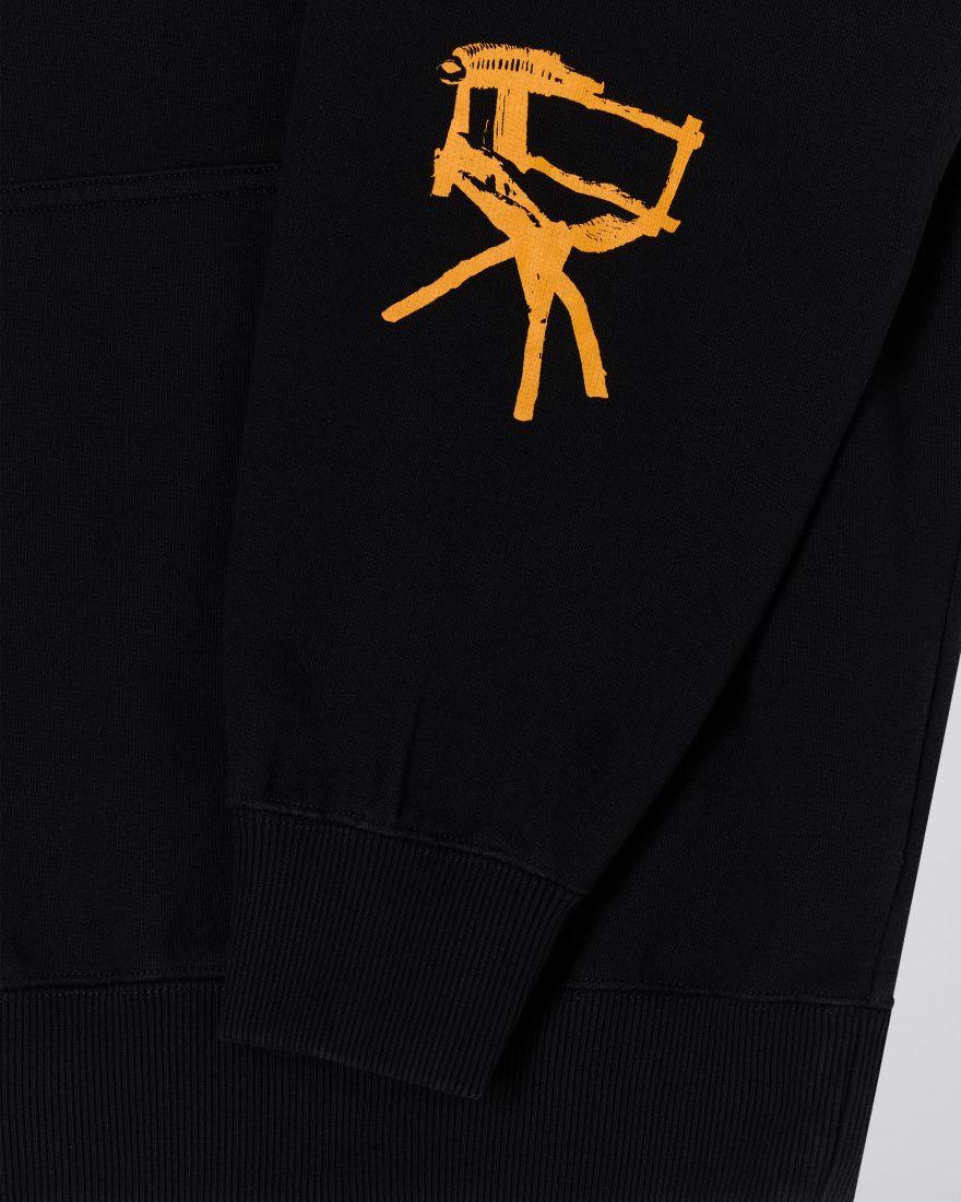 EDWIN Wabi Sabi Hoodie Sweat Black