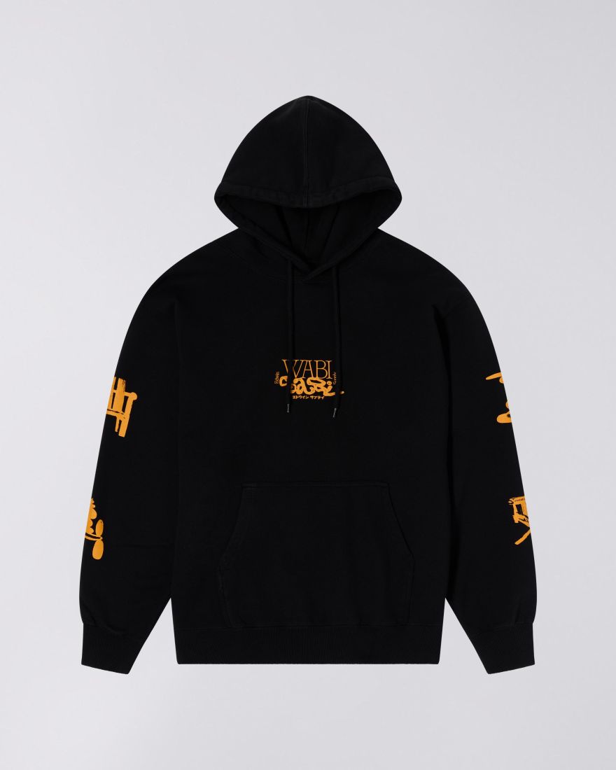 EDWIN Wabi Sabi Hoodie Sweat Black