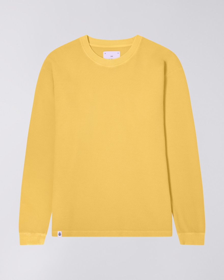 EDWIN Waffle Dizzy T-Shirt LS Yarrow
