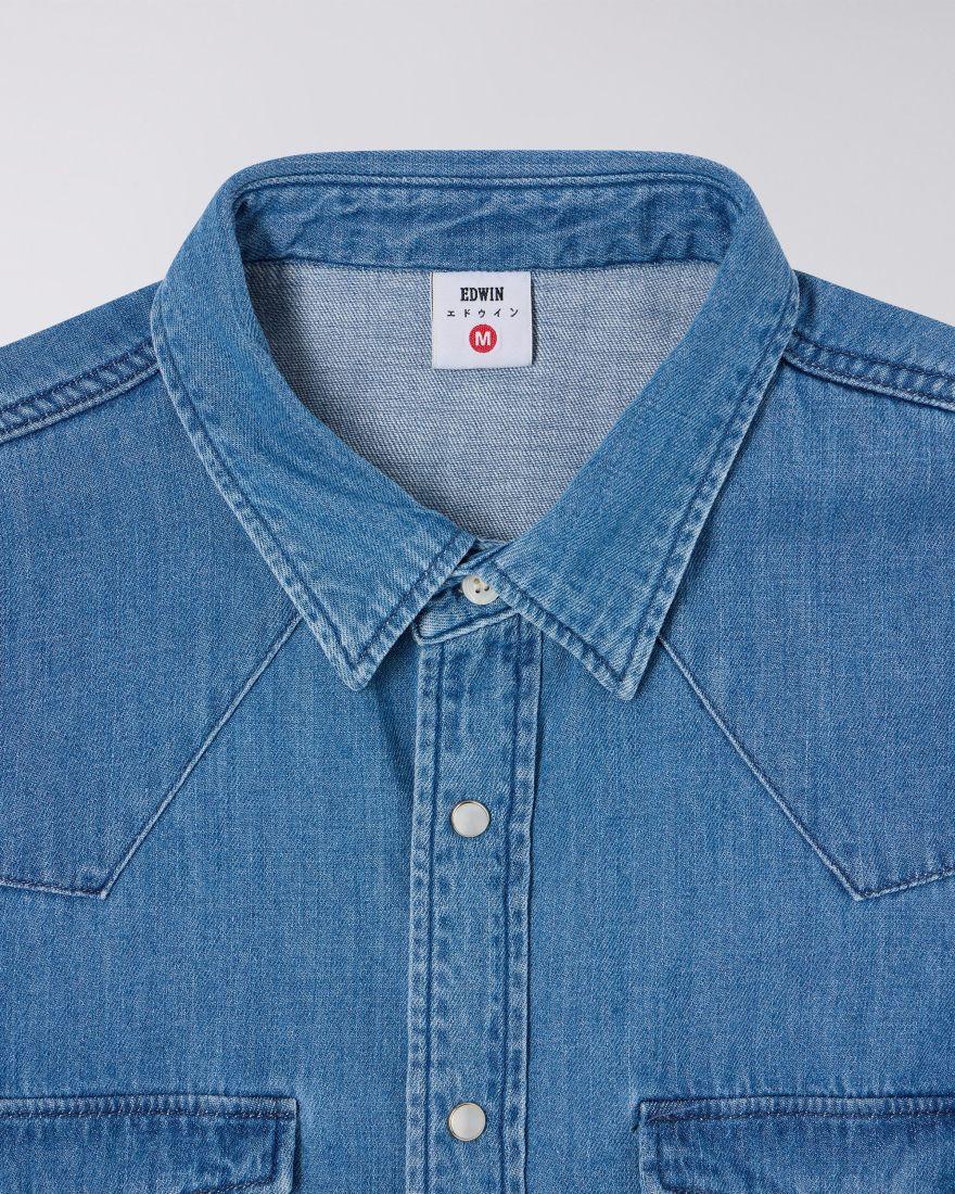 EDWIN Western Shirt Light Used