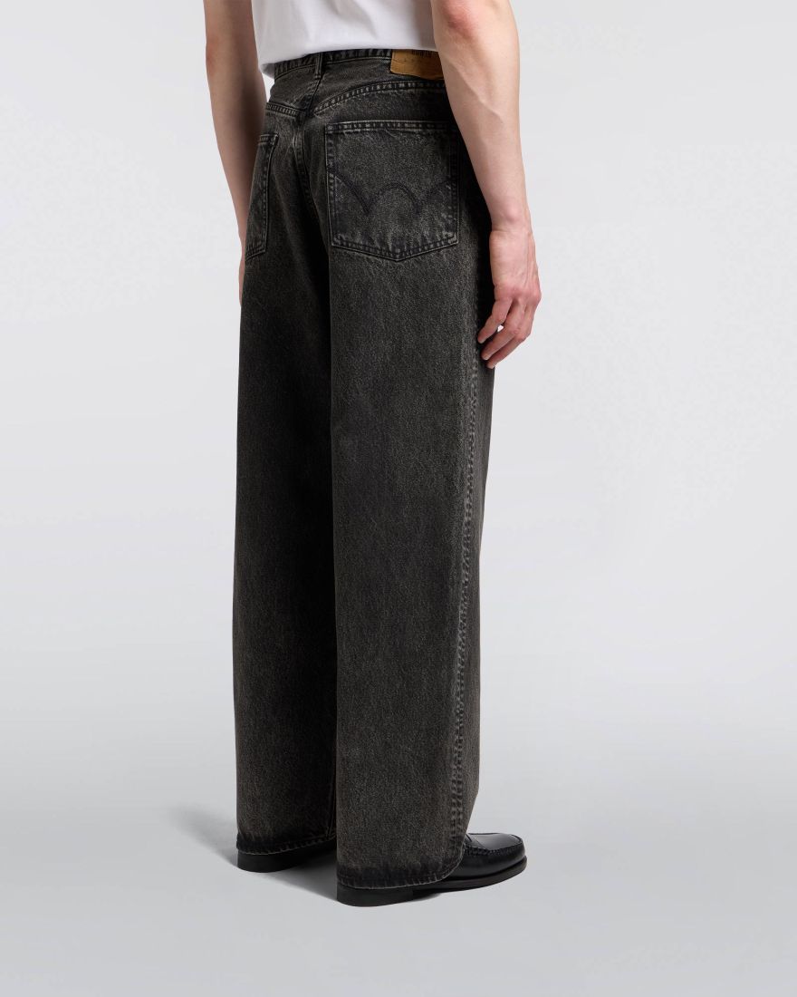 EDWIN Wide Pant Mid Dark Used