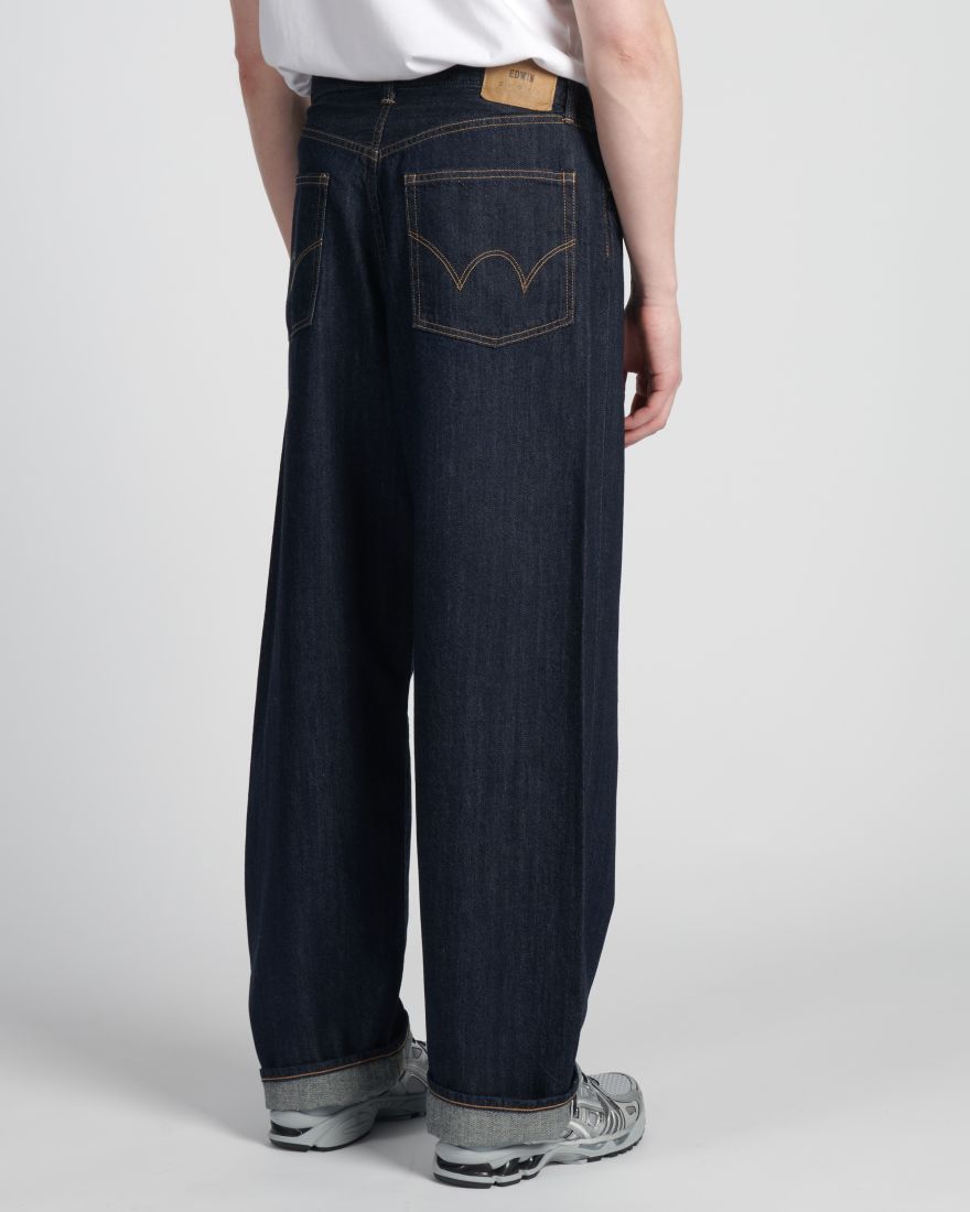 EDWIN Wide Pant Rinsed