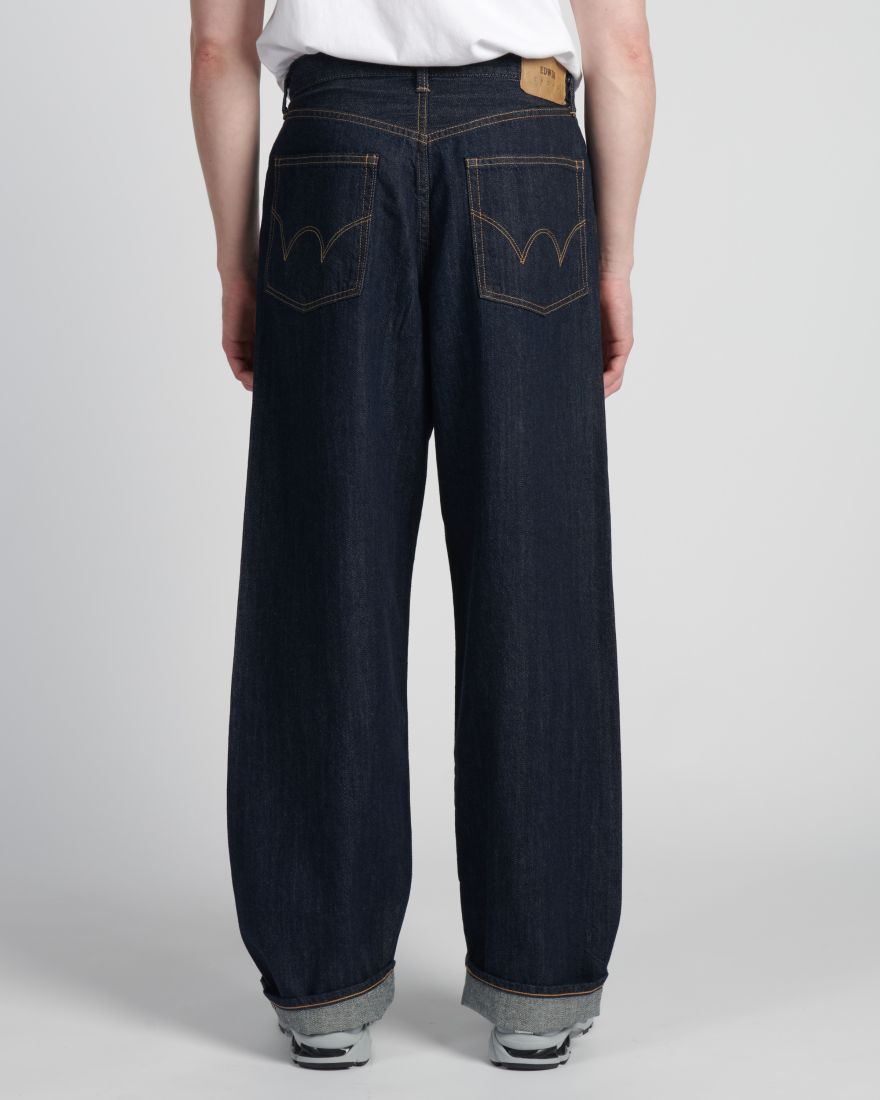 EDWIN Wide Pant Rinsed