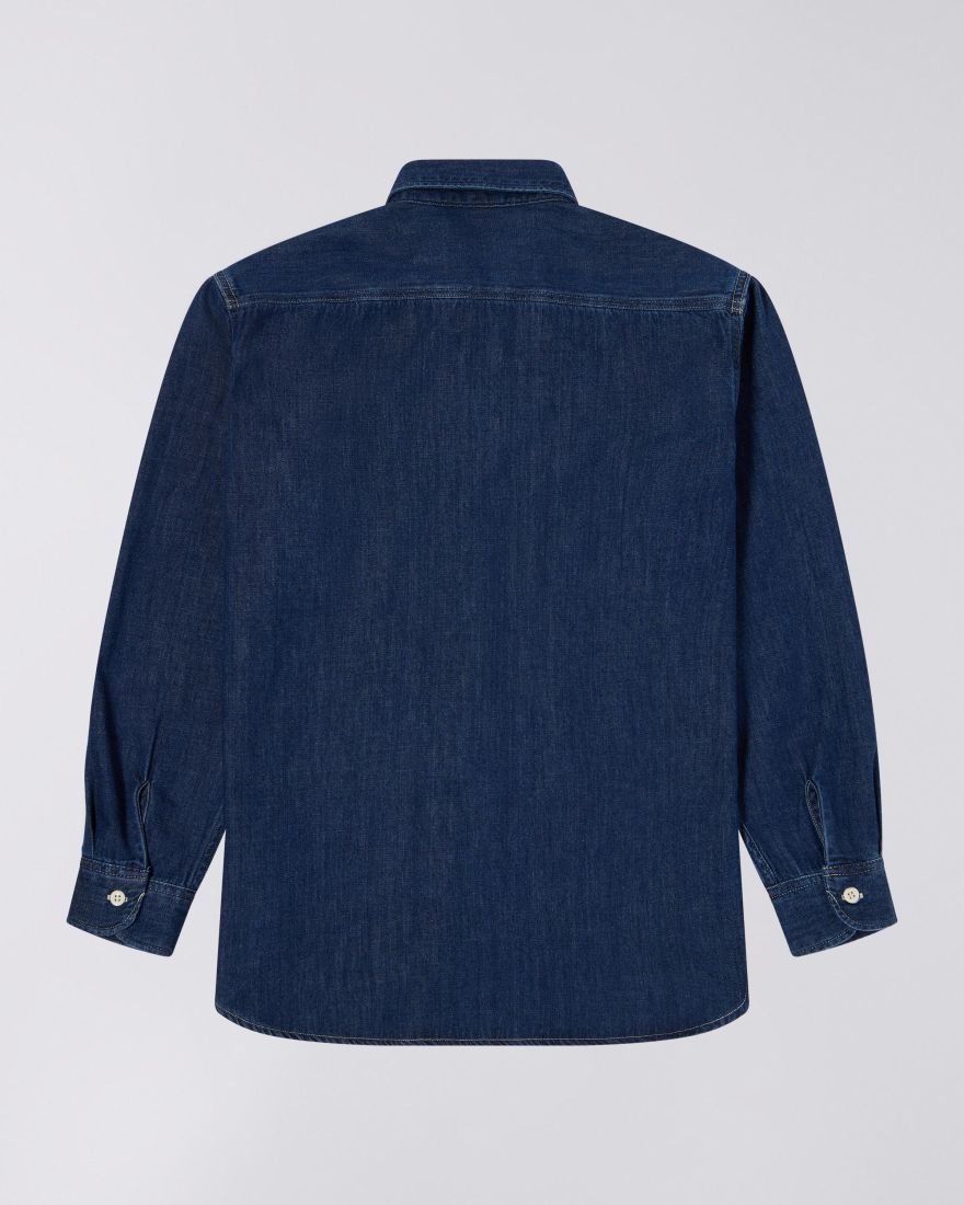 EDWIN Work Shirt Dark Used