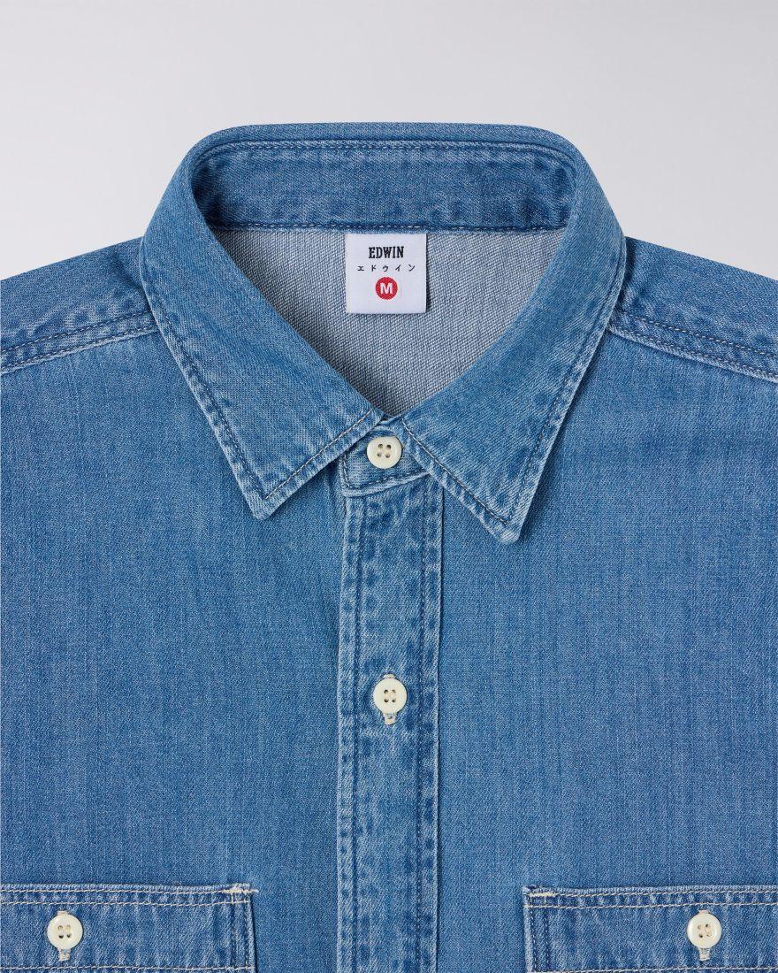 EDWIN Work Shirt Light Used