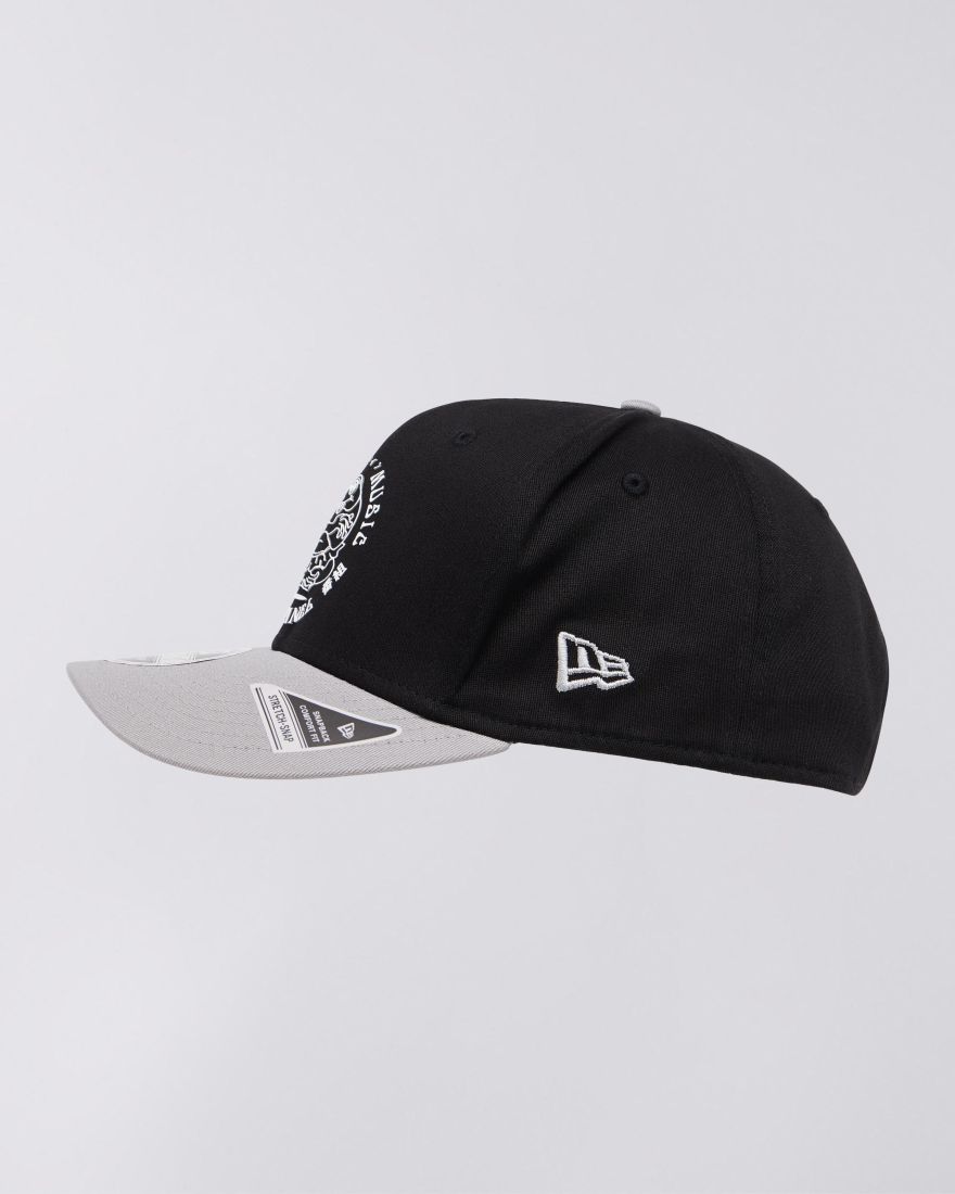 EDWIN EDWIN X New Era 'EMC' 9FIFTY Stretch Snap Cap Black/Grey