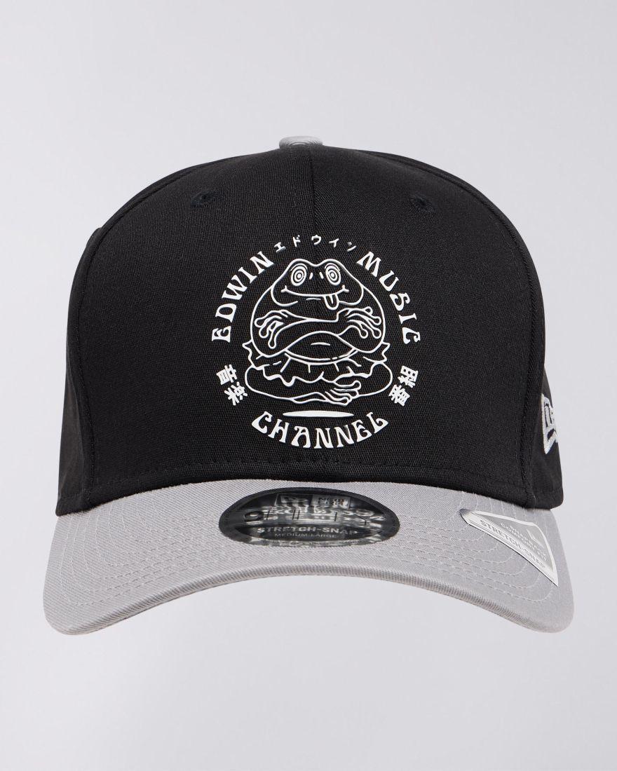 EDWIN EDWIN x New Era 'EMC' 9FIFTY Stretch Snap Cap Black/Grey