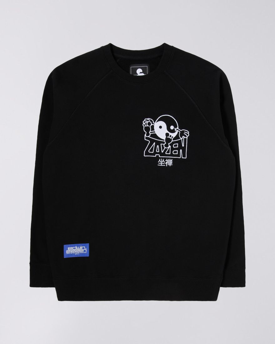 EDWIN Zazen Sweat garment washed